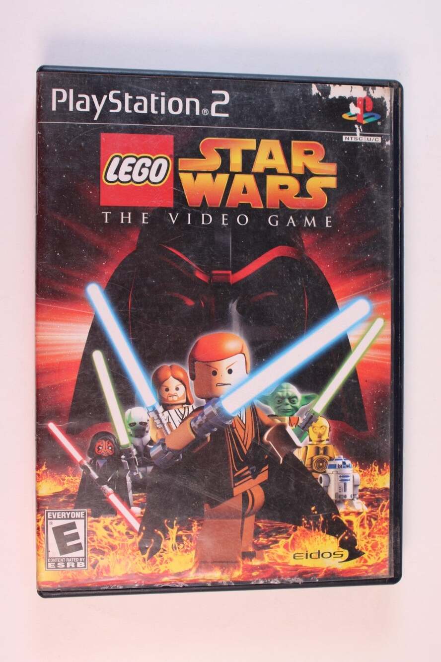 LEGO Star Wars: The Video Game (Sony PlayStation 2, 2005, PS2) Authentic, Tested